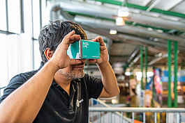 BASEL.live Fläche whärend der muba 2017