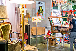 BASEL.live Fläche whärend der muba 2017